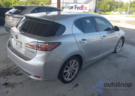 2013 Lexus Ct 200H из США, поврежденный, VIN JTHKD5BH1D2159289